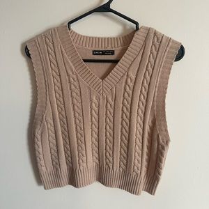 SHEIN Pink Sweater Vest in size LG